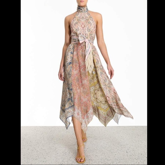 Zimmermann Freja Hanky Hem Dress - Size 1 / 6 / S - Picture 6 of 15